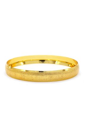 دستبند استیل (فولاد) طلائی زنانه روکش طلا FerizZ - کد 271407782