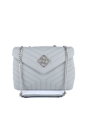 کیف دستی طوسی زنانه ابعاد کوچک Lamberti - کد 214938843