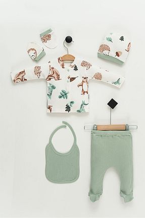 بعد از زایمان سبز بچه گانه پنبه ای NEU KIDS - کد 792128348