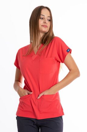 لباس کار قرمز Uçak Medikal - کد 770129062