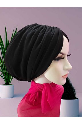 کلاه شنای حجاب مشکی زنانه Balbaytesettur - کد 849439447