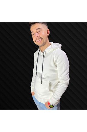 سوئیشرت سفید زنانه ساده Genel Markalar - کد 856785678
