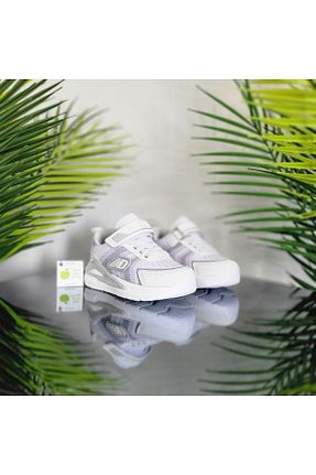 کفش اسنیکر سفید بچه گانه بدون بند elma bebe - کد 834429907