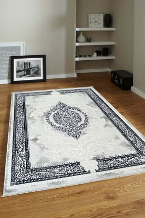فرش آبی آنتی آلرژی ünalcarpet - کد 856359858