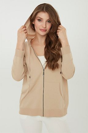 رویه بژ زنانه مخلوط ویسکون Desen Triko - کد 266894644