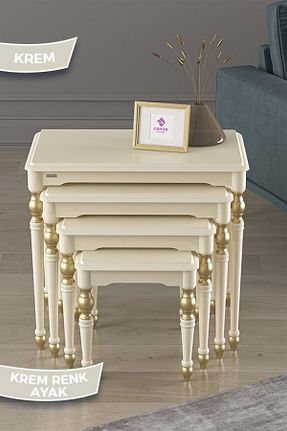 میز عسلی بژ چوب Canisa - کد 375890949