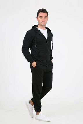 ست کرمکن اسپرت مشکی مردانه پنبه ای trendypassion - کد 229430960
