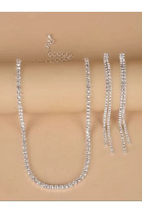 ست جواهر زنانه پوشش لاکی muptejewelry - کد 761619765