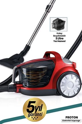 جاروبرقی بدون کیسه 5 سال GoldMaster - کد 447302948