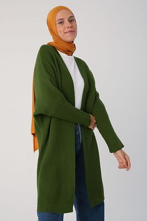 رویه حجاب سبز زنانه اکریلیک ALLDAY - کد 650104302