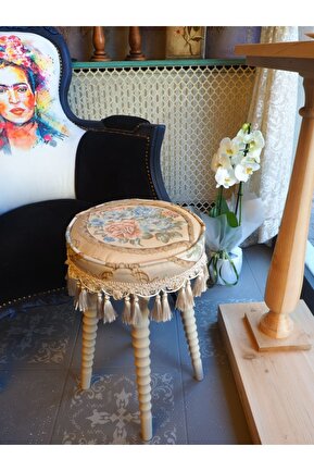 پوف و نیمکت بژ Koton Moza Sanat - کد 142380843