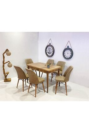 ست میز ناهارخوری قهوه ای Kaktüs Avm - کد 319769709