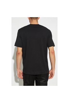 تیشرت مشکی مردانه یقه دوچرخه Emporio Armani - کد 858240225