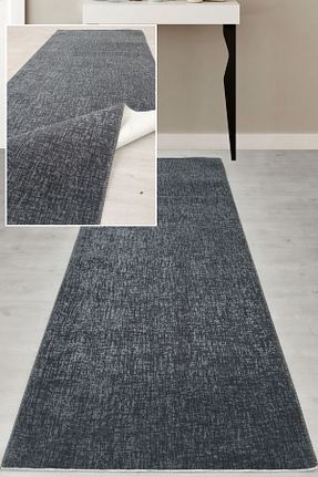 کناره طوسی پلی استر Polaris Halı - کد 760838772
