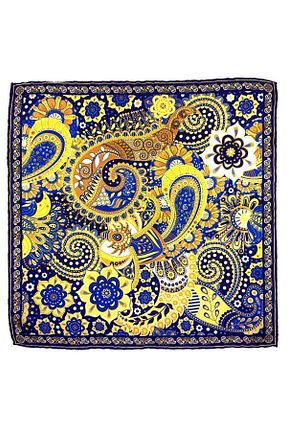 دستمال جیبی زرد مردانه میکروفیبر Kravatkolik - کد 788436859