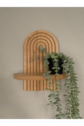 محصول دکوراسیون دیوار قهوه ای چوب Serenti Home - کد 828388890