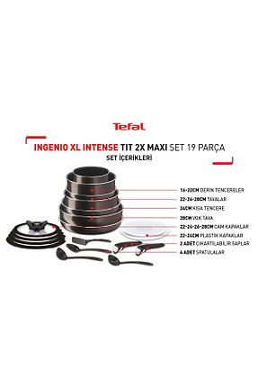 قابلمه مشکی 7,5 L TEFAL - کد 655295363