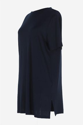 تیشرت حجاب سرمه ای زنانه رگولار Plistre - کد 719009409