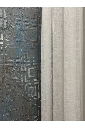 پرده توری نباتی ریل دار OnyxHome - کد 905808109