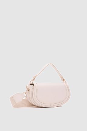 کیف پستچی بژ زنانه چرم مصنوعی Shule Bags - کد 835683553