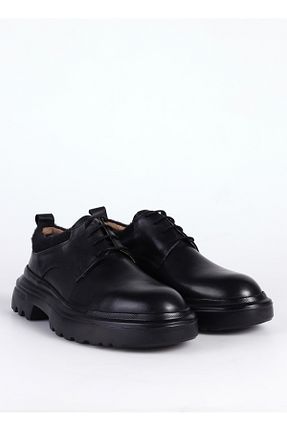 کفش کلاسیک مشکی مردانه پاشنه کوتاه (1 - 4 سانتی متر) Fabrika - کد 862778659