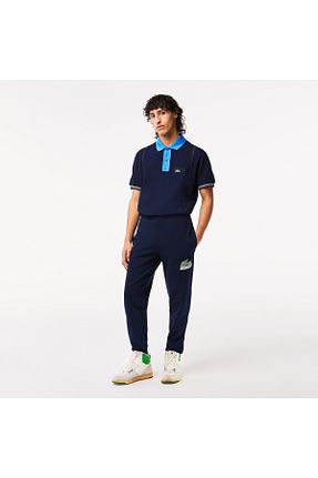 شلوار کرمگن سرمه ای مردانه اسلیم فیت Lacoste - کد 670325277