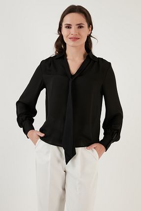 پیراهن مشکی زنانه رگولار Lela - کد 652875693