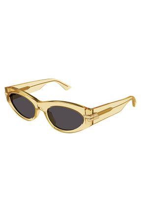 عینک آفتابی سفید زنانه UV400 Bottega Veneta - کد 749236177