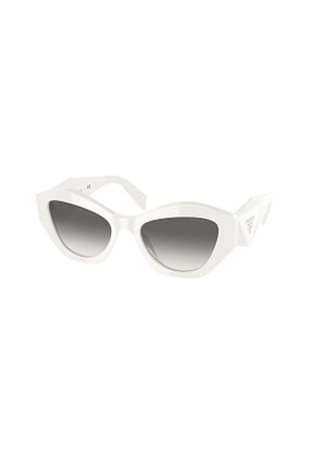 عینک آفتابی سفید زنانه 53 Prada - کد 191191246