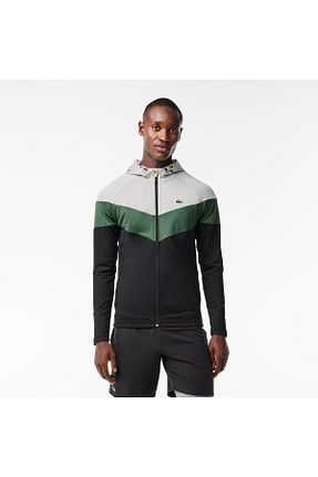 سوئیشرت مشکی مردانه ساده Lacoste - کد 781821593