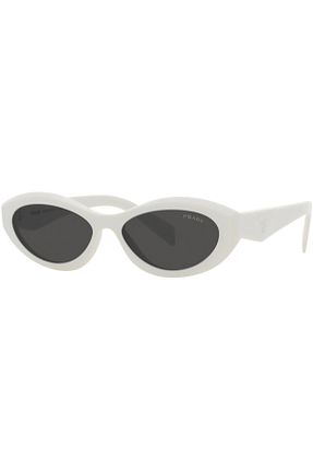 عینک آفتابی سفید زنانه 55 Prada - کد 739463192