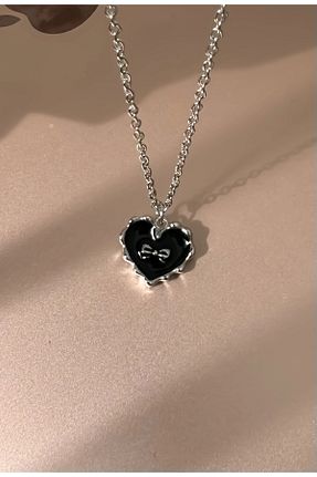 گردنبند جواهر مشکی زنانه فلزی DarkellaStore - کد 821628515