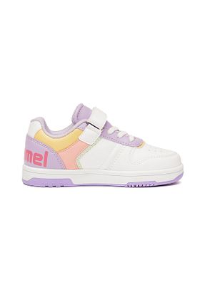 کفش کژوال سفید بچه گانه چرم مصنوعی hummel - کد 837327000