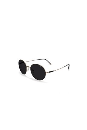 عینک آفتابی طلائی زنانه UV400 Silhouette - کد 784826363