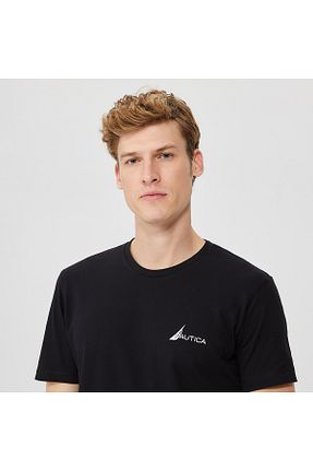 تیشرت مشکی مردانه رگولار Nautica - کد 772499060
