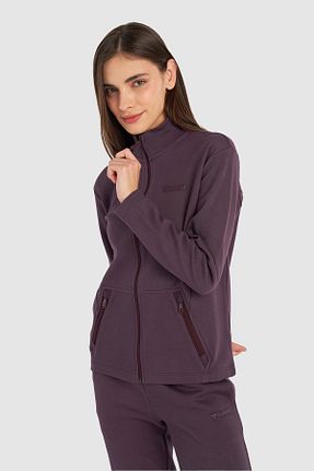 سوئیشرت بنفش زنانه اسلیم hummel - کد 855547266