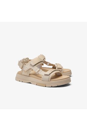 صندل بژ مردانه پاشنه تخت Lacoste - کد 837994067