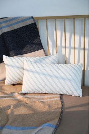 کوسن و روکش کوسن بژ پلی استر FAVORA - کد 822691921