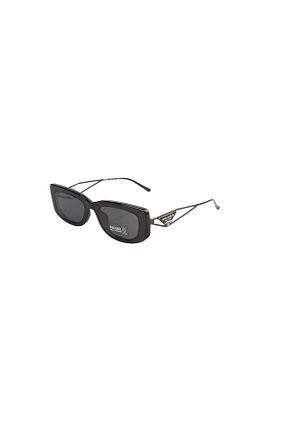 عینک آفتابی مشکی زنانه UV400 Prada - کد 641310067