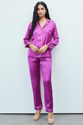 ست لباس راحتی صورتی زنانه ساده Feu De Elu - کد 784423682