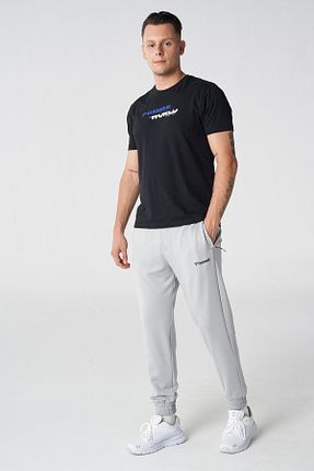 شلوار کرمگن طوسی مردانه رگولار hummel - کد 798290394