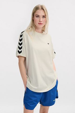 تیشرت سفید زنانه رگولار hummel - کد 830223888