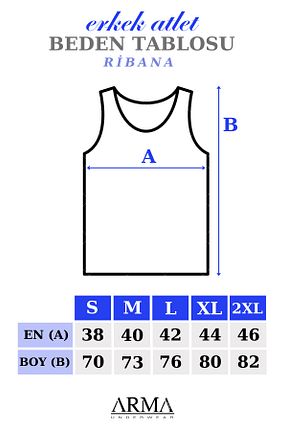 رکابی مشکی مردانه بدون آستین Arma Yıldız - کد 270885148