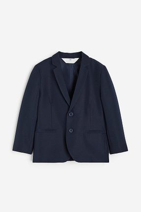 کت بلیزر سرمه ای بچه گانه پلی استر H&M - کد 857901219