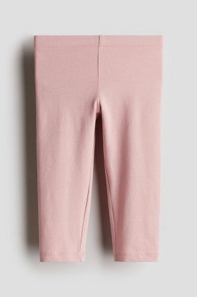 ساق شلواری صورتی بچه گانه پنبه ای H&M - کد 858374932