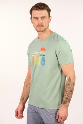 تیشرت سبز مردانه رگولار Arma - کد 372959725