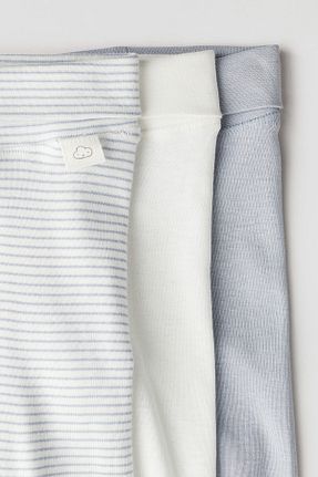 ساق شلواری طوسی بچه گانه پنبه ای H&M - کد 858221926