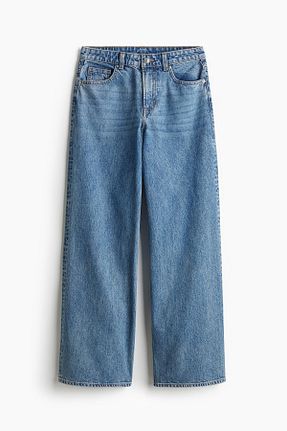 شلوار جین آبی زنانه رگولار H&M - کد 857592636