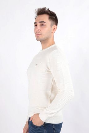 پلیور نباتی مردانه ساده Cazador - کد 858694610