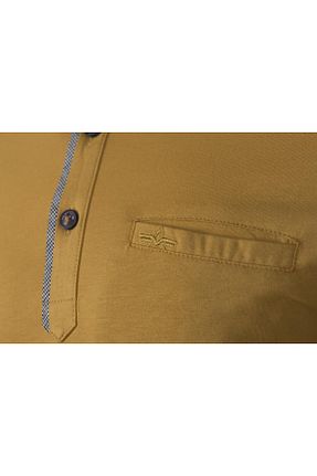 پولوشرت زرد مردانه پنبه ای Arma - کد 48280537